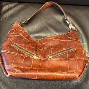 Crocodile hobo bag